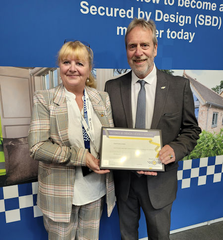  - Vista Panels renews Secured by Design membership certificate
