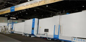 Joint trade fair stand with Hegla at Vitrum 2013